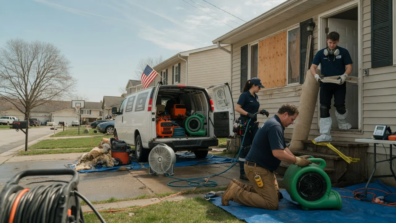 Water Damage Restoration in Carol Stream, IL near me